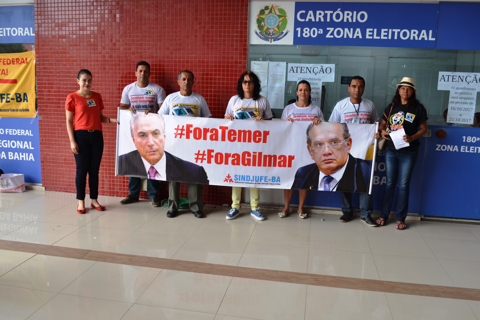 Dia 10: Sindjufe-BA realiza Ato Público em Lauro de Freitas contra a extinção de zonas