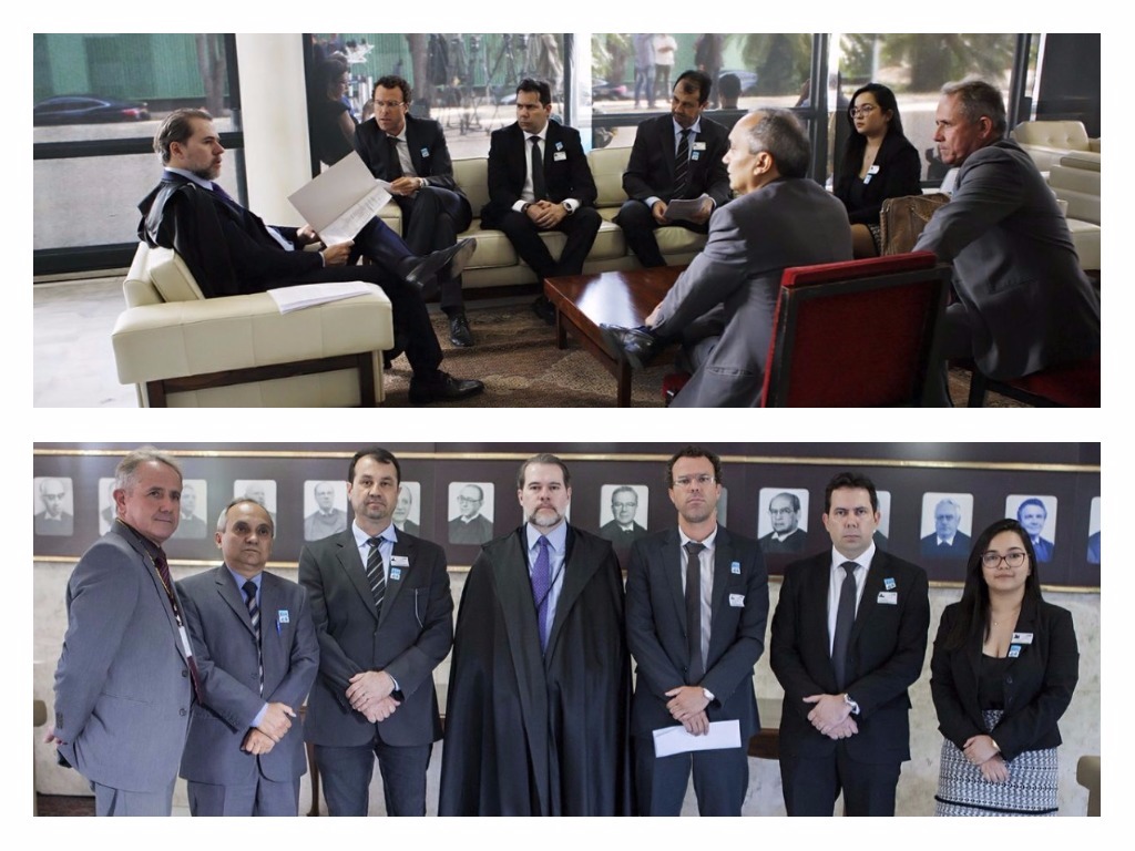 Fenajufe defende manutenção dos Quintos incorporados em reunião com Dias Toffoli