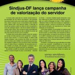 Sindjus-DF lança campanha de valorização do servidor