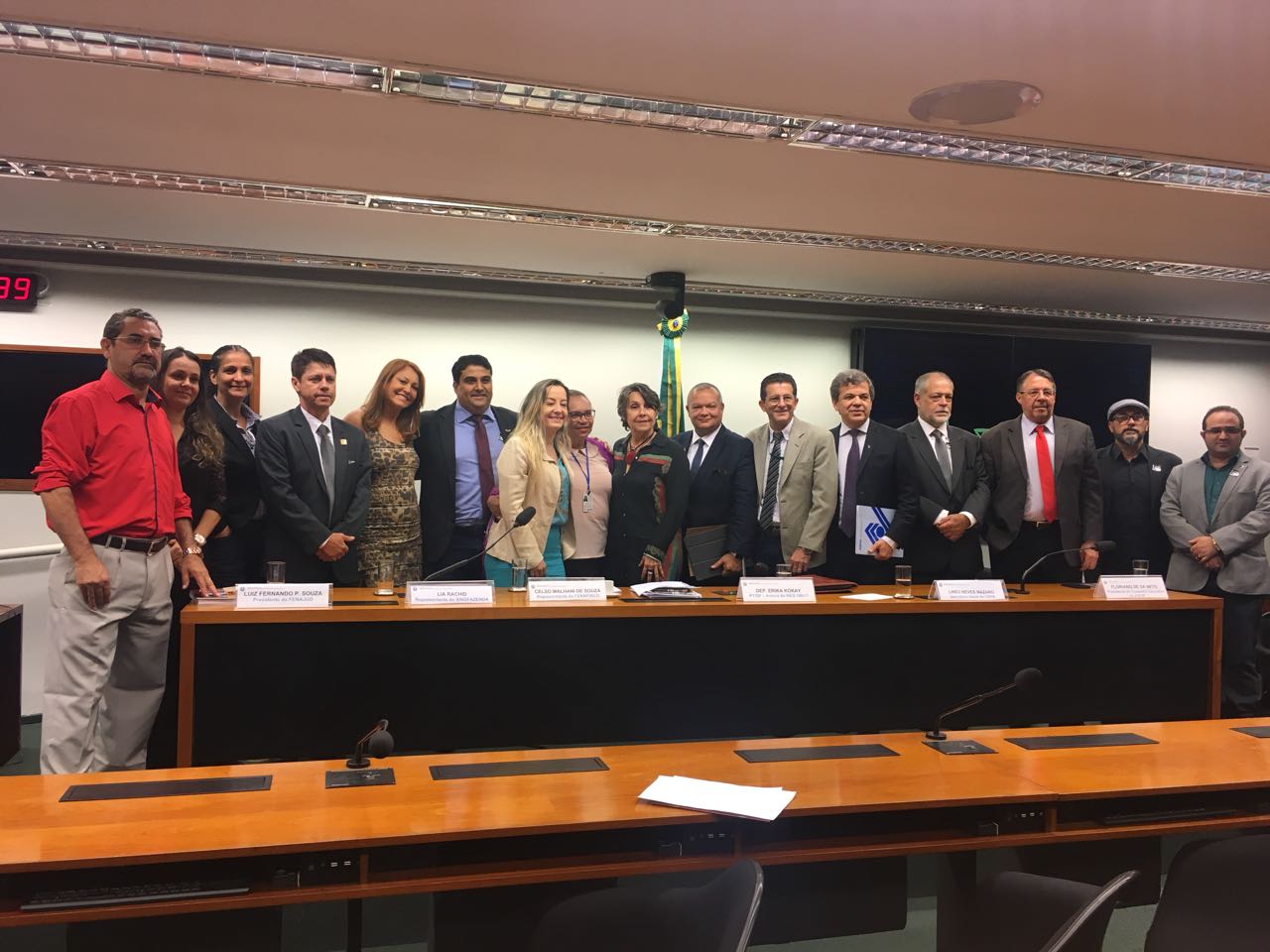 Fenajufe acompanhou audiência do PDV e Assédio Moral na Câmara dos Deputados