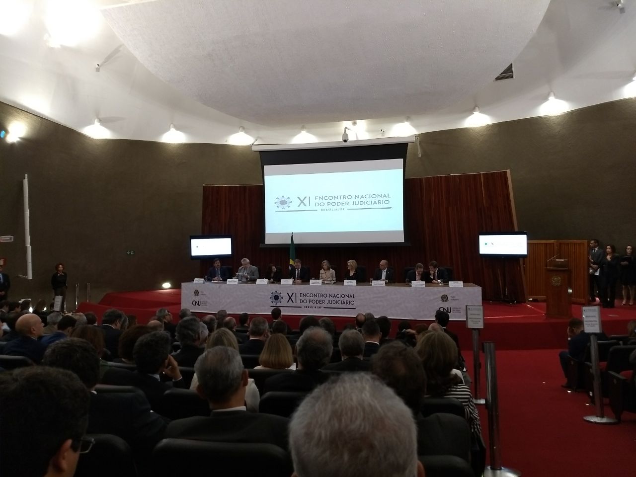 Fenajufe acompanha apresentação das metas para 2018 no XI Encontro Nacional do Poder Judiciário em Brasília