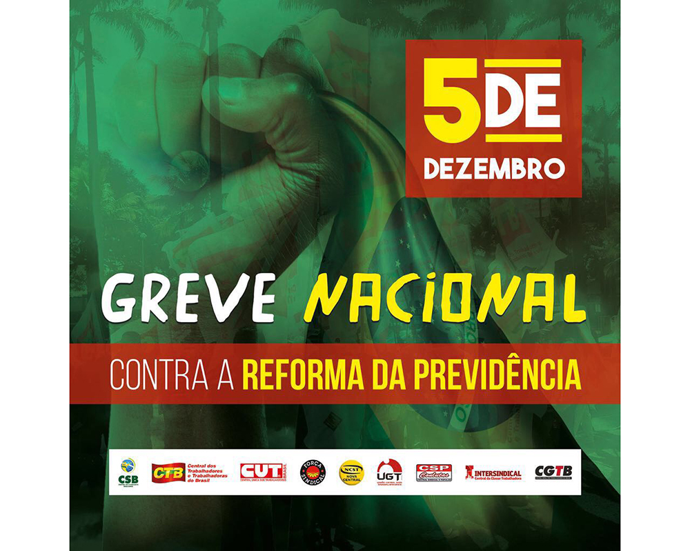 Sindiquinze: assembleia aprova adesão à greve nacional de 05/12 contra a “reforma” da Previdência