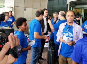 Frente Rio contra a Reforma da Previdência volta a ocupar o Santos Dumont