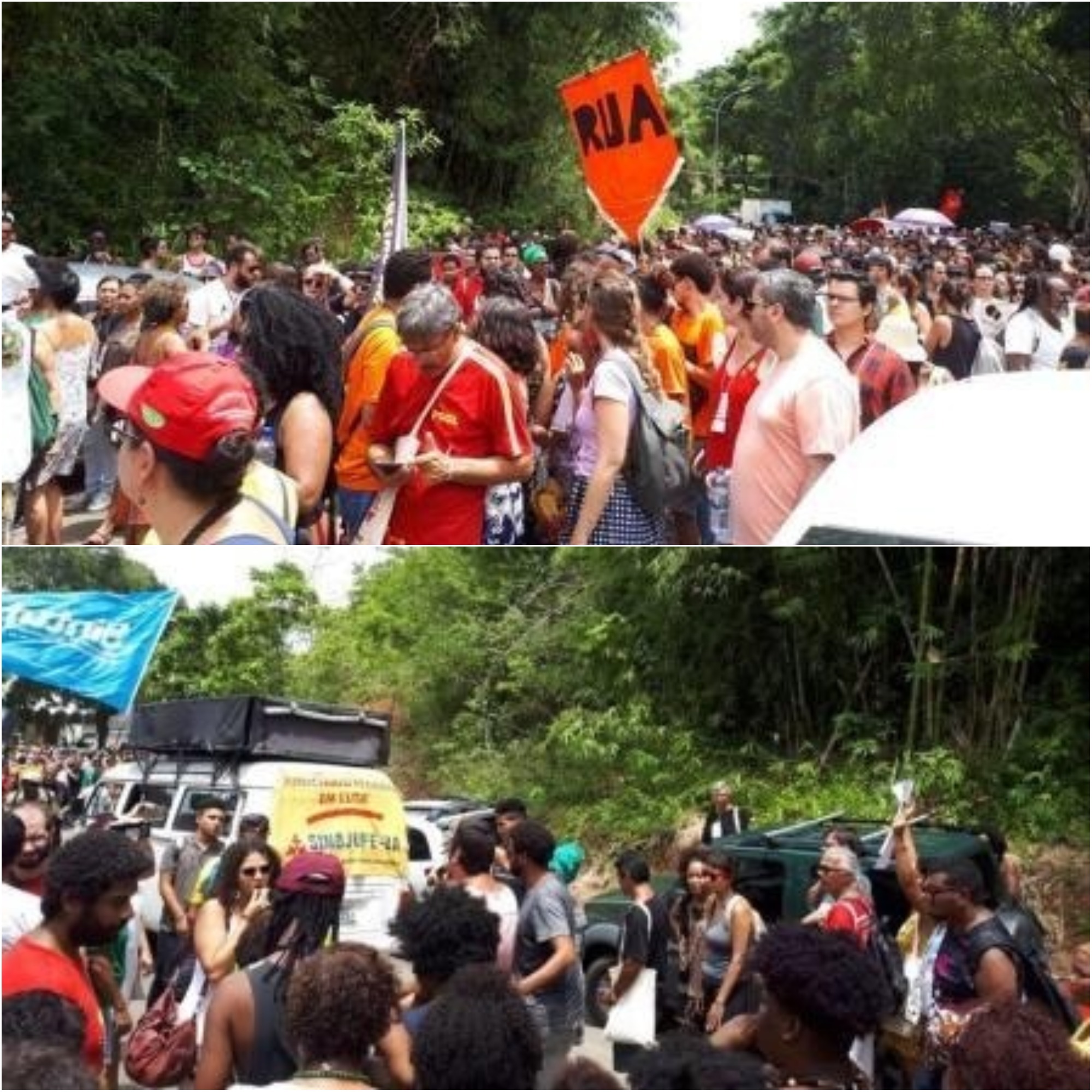 BA: Sindjufe participa de Ato em homenagem a Marielle no FSM 2018