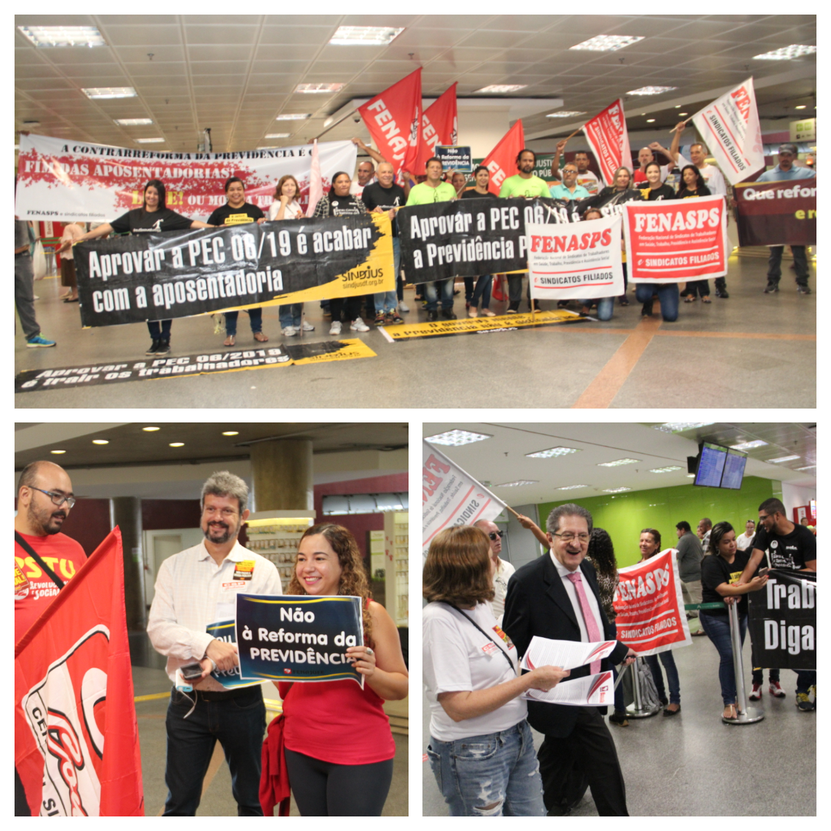 Trabalhadores pressionam. Maia articula a favor da reforma. Mas votação na CCJ pode ficar para a próxima semana