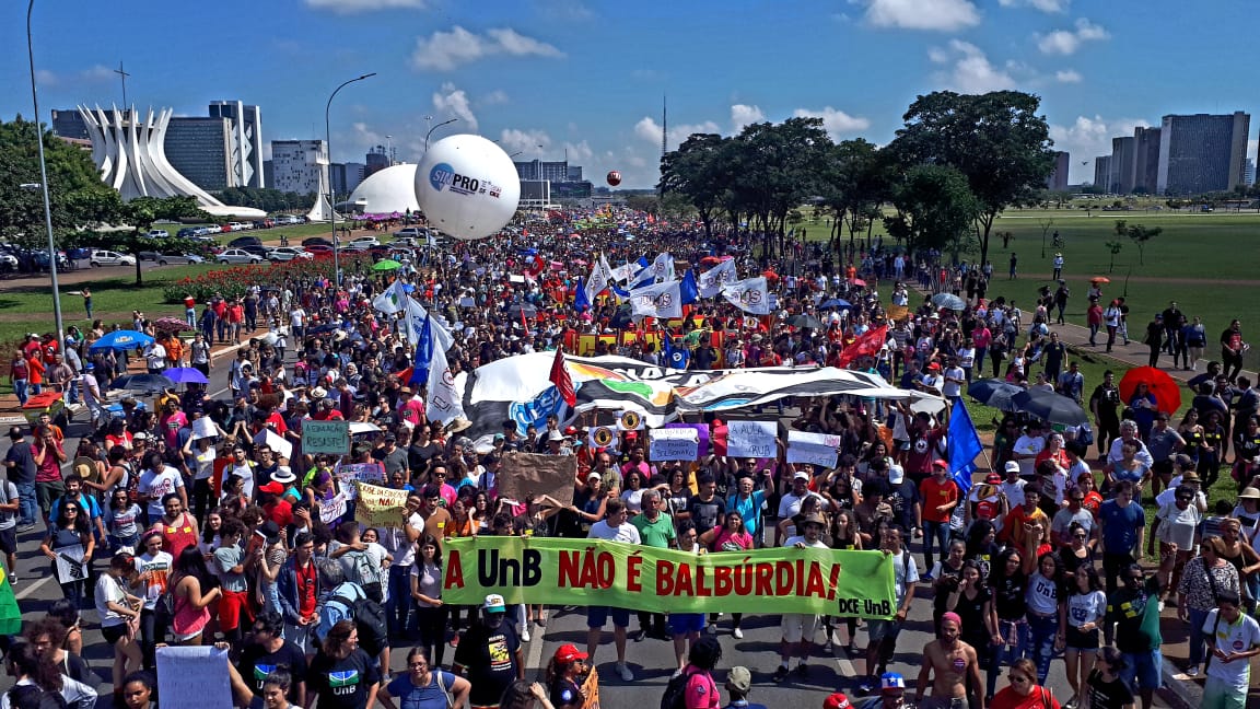 Greve Nacional da Educação pressiona governo e dá o tom para a Greve Geral do 14 de junho