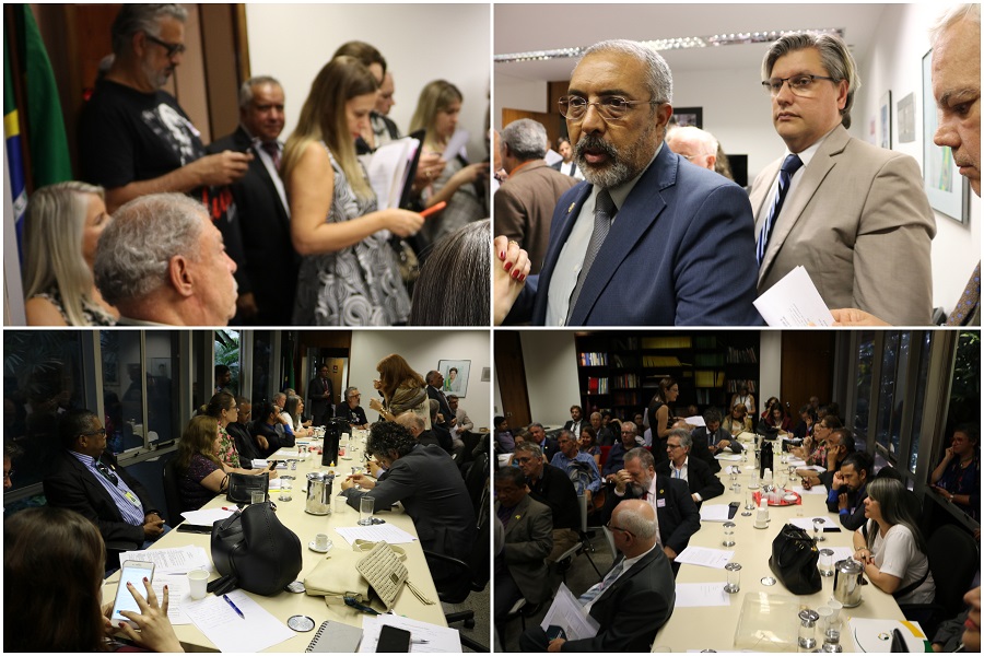 Entidades e parlamentares traçam estratégia para barrar reforma da Previdência no Senado