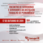 Encontro de servidores da Justiça do Trabalho em Pernambuco