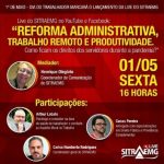 Dia do Trabalhador marcará “live” inaugural do Sitraemg