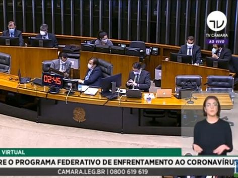 Câmara dos Deputados discute PLP 39/2020; acompanhe