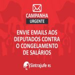 Mande sua mensagem: Vamos exigir dos deputados federais gaúchos que derrubem o congelamento dos salários!