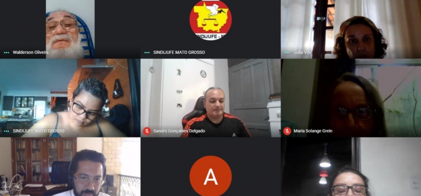 Sindijufe-MT realiza assembleia virtual sobre a volta ao trabalho presencial na Justiça Federal a partir de 1º de julho