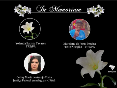 Novo coronavírus no Judiciário: mortes continuam enlutando famílias