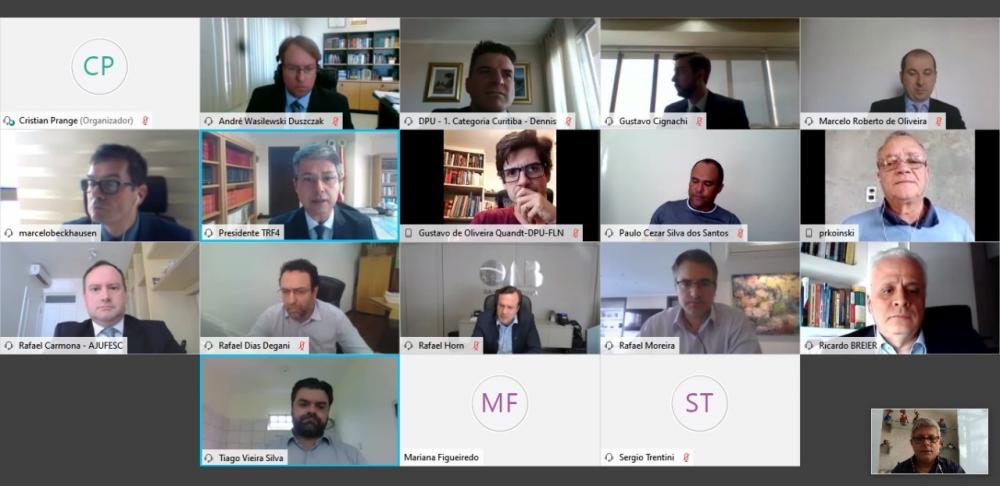 Em nova reunião com TRF4, Sintrajufe/RS reitera posição pela manutenção do trabalho remoto; tribunal deve definir posição até a próxima semana