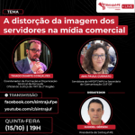 Live Sintrajuf-PE discute a imagem dos servidores públicos na mídia comercial