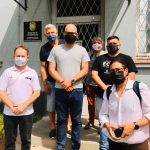 Ataque criminoso: Sintrajufe/RS e outras entidades registram boletim de ocorrência após vandalismo em outdoors que denunciam reforma administrativa