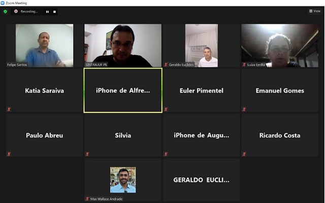 Sintrajuf-PE ouve categoria e define pleitos após assembleia da Justiça do Trabalho