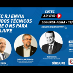 Cotec ao Vivo discutirá estudos sobre NS encaminhados pelo Sisejufe à Fenajufe