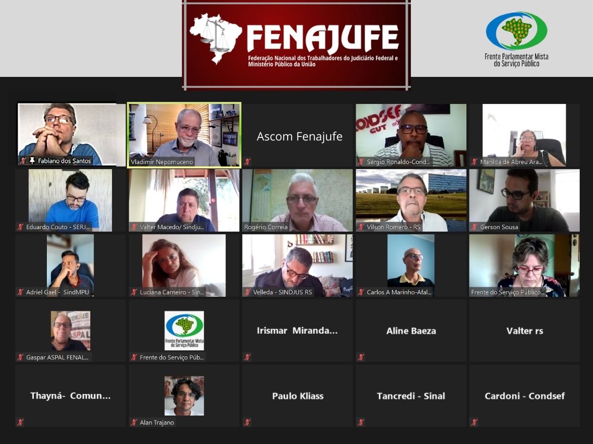 Frente do Serviço Público discute estratégias e orienta pressão sem trégua na luta contra a reforma administrativa