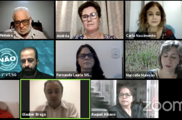 Para deputado Glauber Braga, somente mobilização e pressão da rua podem barrar PEC 32