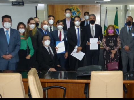 Fenajufe participa de reunião com OAB/DF e presidente da comissão especial da reforma administrativa