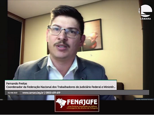 Na comissão especial da Câmara, Fenajufe alerta que PEC 32 vai agravar crise institucional