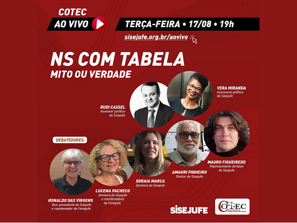 Cotec ao Vivo vai debater a polêmica sobre NS com tabela