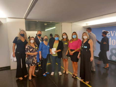 Vira-voto:Sisejufe realiza corpo a corpo junto a deputados em busca de apoio contra a reforma administrativa