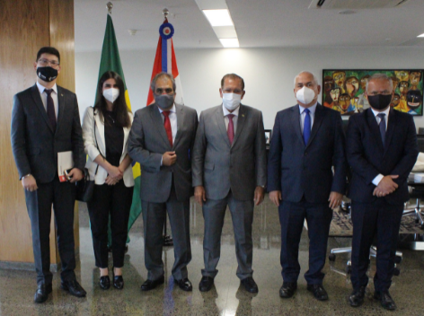 NS para técnicos, PEC 32 e participação no CJF foram pautas da Fenajufe em reunião com STJ