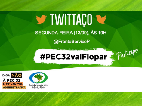 Semana decisiva contra a PEC 32;Fenajufe participa das mobilizações com plantão ampliado