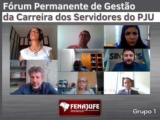 Fórum de Carreira do CNJ: subgrupo ouve proposta da Fenajufe para regulamentação da Polícia Judicial