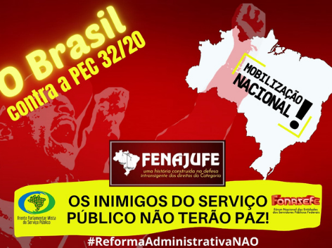 Fenajufe convoca sindicatos filiados para mais uma semana de luta em Brasília