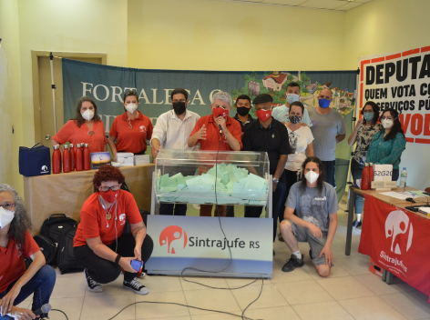 Com sorteio de prêmios e fortalecimento da entidade, Sintrajufe/RS convoca prosseguimento da luta contra PEC 32