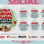 Fórum Social Mundial: Sisejufe será responsável pela condução de seis mesas virtuais, em parceria com sindicatos