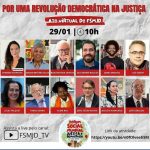 Fórum Social Mundial Justiça e Democracia, adiado para abril, inicia atividades virtuais neste sábado (29/1)