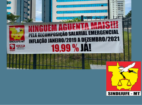 Sem luta não conseguiremos reposição salarial”, alerta ex-presidente do SINDIJUFE-MT e ex-coordenador da Fenajufe