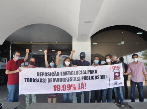 Ato Nacional na JT/AL cobra recomposição salarial dos servidores públicos