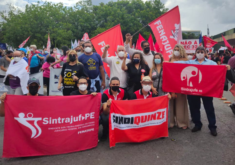 Sintrajuf-PE convoca para caravana em Brasília. Reposição exige mobilização e luta!