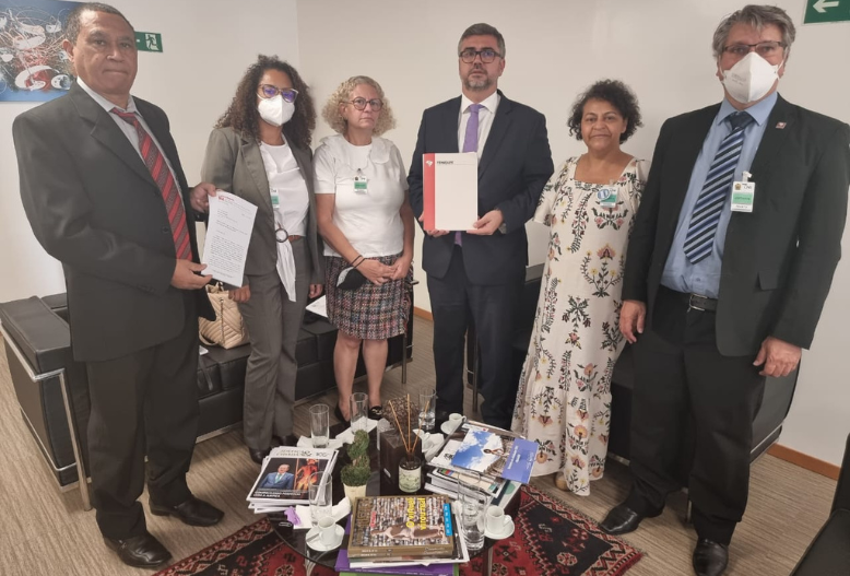 No CNJ Fenajufe reforça pedido de audiência com Fux e cobra retomada de discussões do Fórum de Carreira