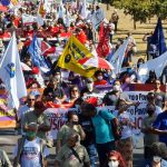 Em Brasília, Sintrajufe/RS participou de ato da campanha salarial unificada na manhã desta terça,31; mobilização segue à tarde