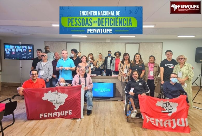 Fenajufe encerra primeiro dia do encontro nacional de PcD com debate sobre aposentadoria especial