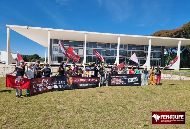 Fenajufe e Sindicatos voltam ao STF em defesa da recomposição salarial e NS