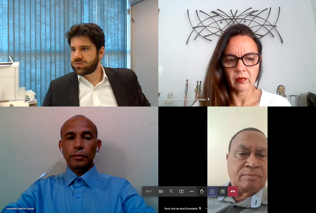 Sitraemg apresenta reivindicações da categoria ao chefe de gabinete do ministro do STF André Mendonça