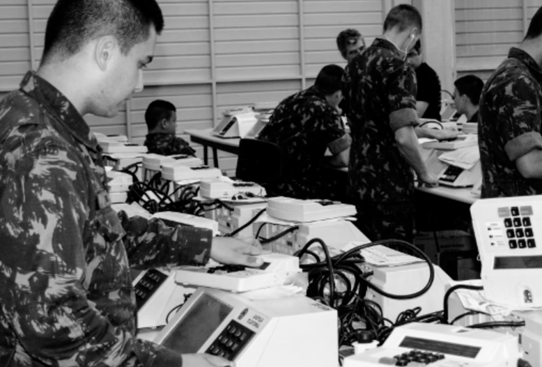 Desprezando trabalho e seriedade de servidores da Justiça Eleitoral, Bolsonaro quer militares tutelando eleições com “programa próprio de fiscalização