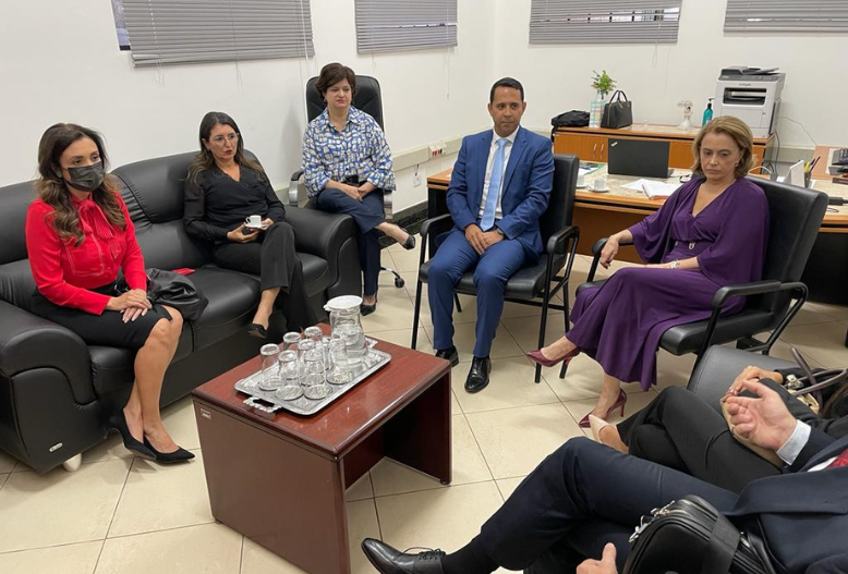 SINDJUFE/MS se reúne com a Presidente Do TRF-3, Marisa Santos para dialogar sobre pautas de Interesse dos servidores