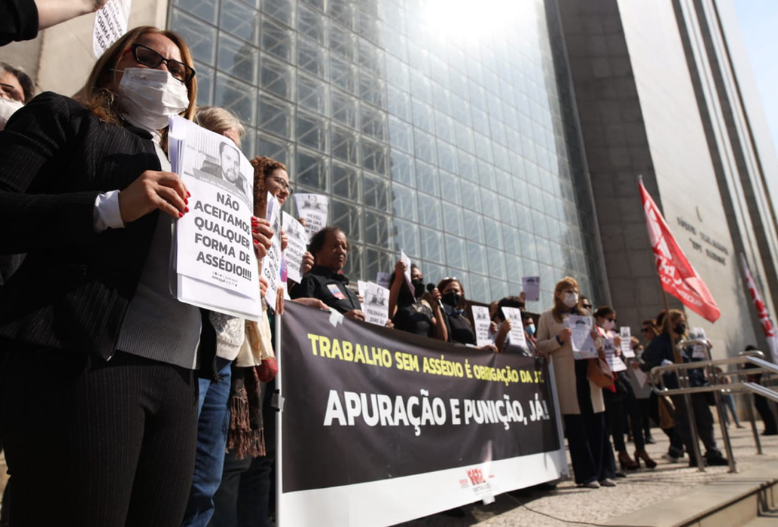 Ato contra o assédio sexual no TRT-2 repercute na mídia