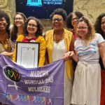 Marcha Mundial das Mulheres-RJ, parceira do Sisejufe, recebe Moção de Reconhecimento, na Câmara de Vereadores do Rio
