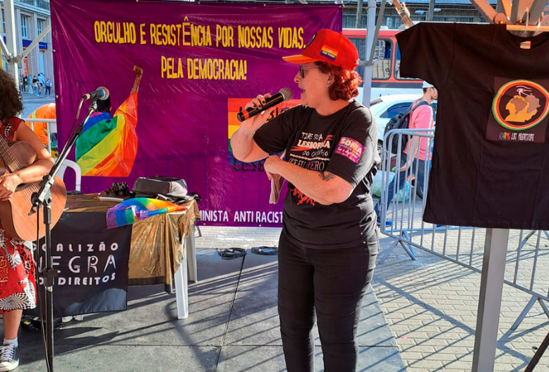 Atividades referentes ao Dia da Visibilidade Lésbica reúnem Sintrajufe/RS e outras entidades em Porto Alegre