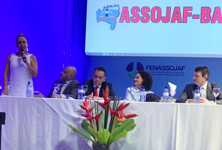 Fenajufe participa de abertura do 14º Congresso Nacional dos Oficiais de Justiça Avaliadores Federais (Conojaf)
