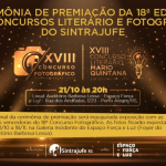 Dia 21/10, Sintrajufe/RS realiza premiação dos concursos culturais; depois de 2 anos, cerimônia volta a ser presencial